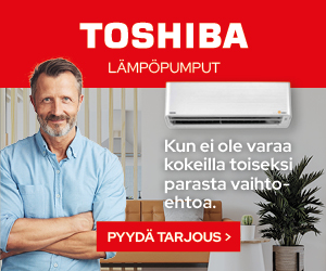 Toshiba ilmalämpöpumppu